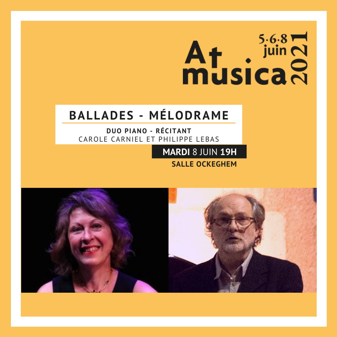 8 JUIN 2021 | Ballades – Mélodrame